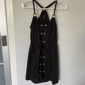 Cute summer black dress!